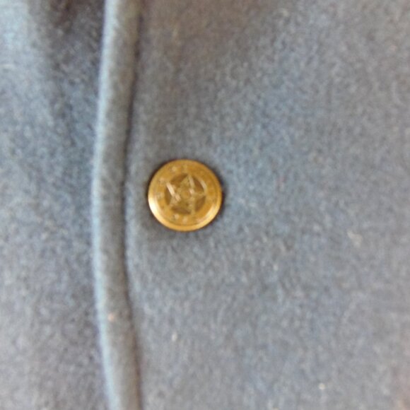 Steve & Barry's Letterman Style Jacket Faux Leather USA Patriotic Men's SZ S/M - Picture 7 of 12